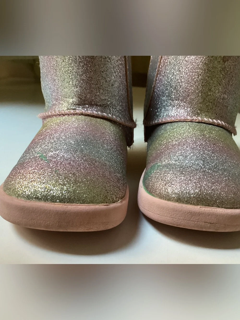 Ugg Keelan Rainbow Metallic Glitter Boots
